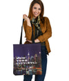 New York City  USA | North America | Night Skyline | Tote Bag