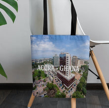  Accra | Africa | Day Skyline | Tote Bags