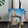 London | Europe | Day Skyline| Tote Bag
