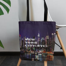  New York City  USA | North America | Night Skyline | Tote Bag