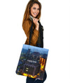 Yaounde -Cameroon | Africa | Night Skyline | Tote Bag