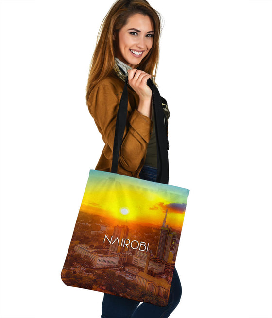 NAIROBI | AFRICA | DAY | SKYLINE | TOTE BAG