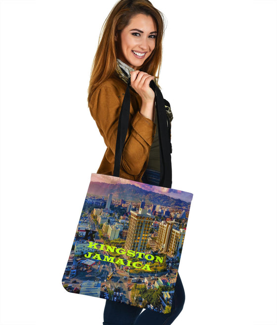 Kingston - Jamaica | North America | Day Skyline | Tote Bag