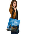 Lagos - Nigeria | Africa |Night | Skyline | Tote Bag