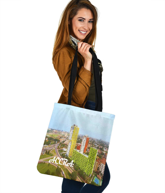 Accra - Ghana | Africa |Day Skyline | Tote Bag