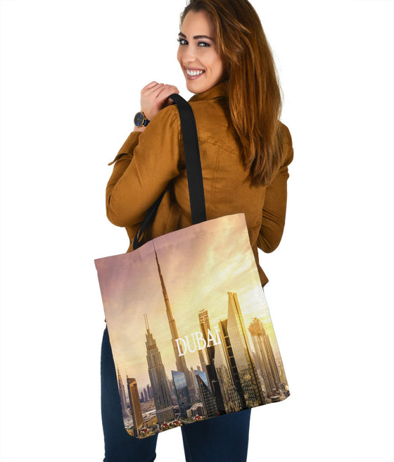 Dubai | Asia| Skyline | Day | Tote Bag