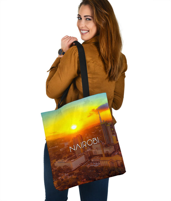 NAIROBI | AFRICA | DAY | SKYLINE | TOTE BAG