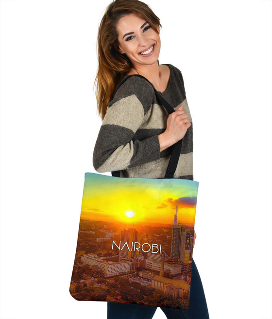 NAIROBI | AFRICA | DAY | SKYLINE | TOTE BAG