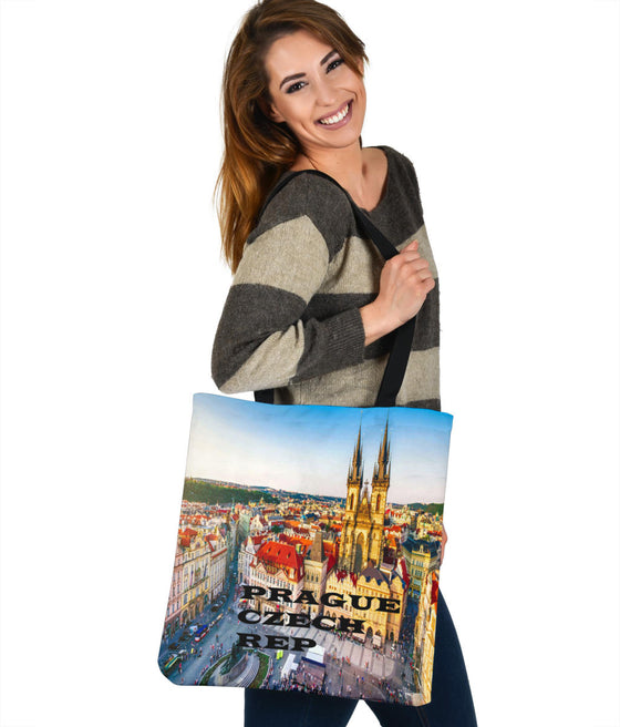 Prague  Czech Republic | Europe | Day skyline | Tote Bag