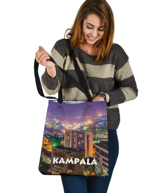 Kampala - Uganda | Africa | Night | Skyline| Tote Bag