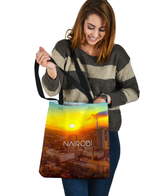 NAIROBI | AFRICA | DAY | SKYLINE | TOTE BAG