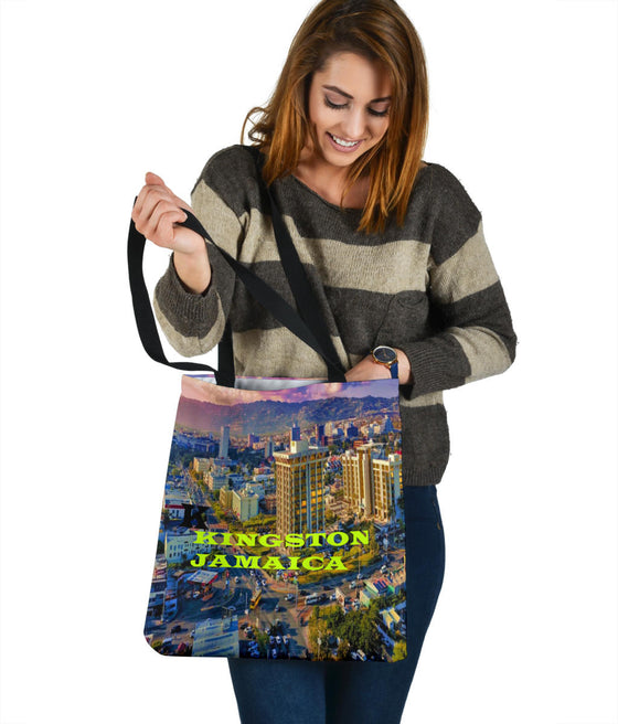 Kingston - Jamaica | North America | Day Skyline | Tote Bag