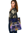 Kampala | Africa | Night | Skyline | Tote Bags