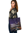 New York City  USA | North America | Night Skyline | Tote Bag