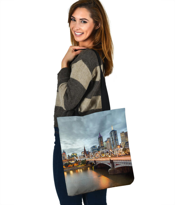 MELBOURNE | AUSTRALIA | DAY | SKYLINE | TOTE BAG