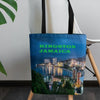 Kingston  Jamaica | North America| Night Skyline| Tote Bag