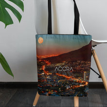  ACCRA | AFRICA | NIGHT | SKYLINE | TOTE BAG