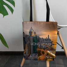  HONG KONG | ASIA | NIGHT | SKYLINE | Tote bag