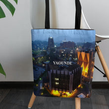  Yaounde -Cameroon | Africa | Night Skyline | Tote Bag